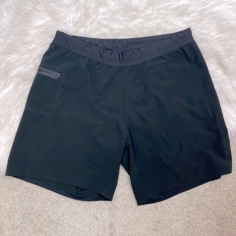Reebok CrossFit Black Athletic Shorts, Size Large